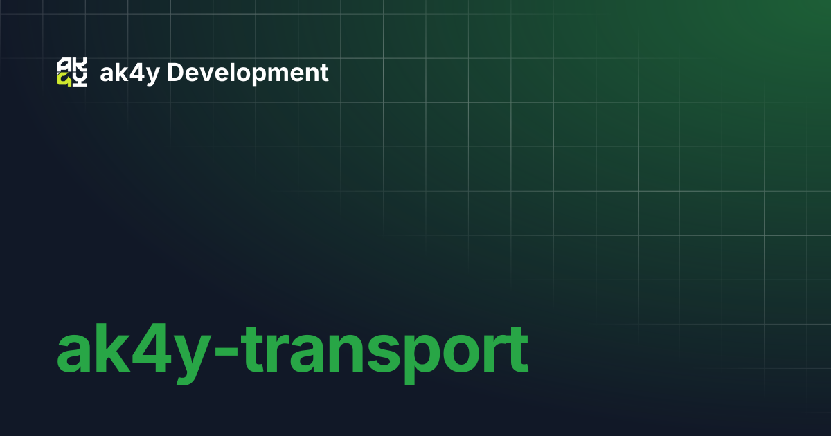 ak4y-transport | ak4y Development